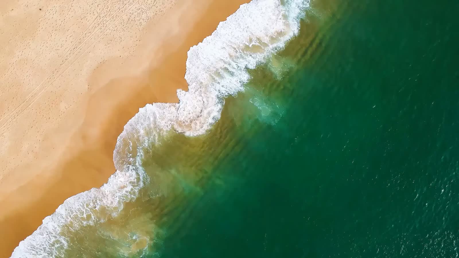 Plan drone de la plage d'Hossegor pendant la Backyard Ultra